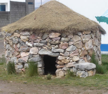 choza típica de junin perú