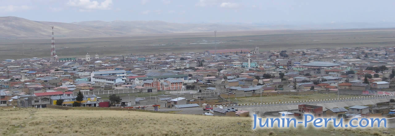 vista panoramica de junin peru