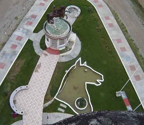 vista museo desde arriba hacia abajo de junín