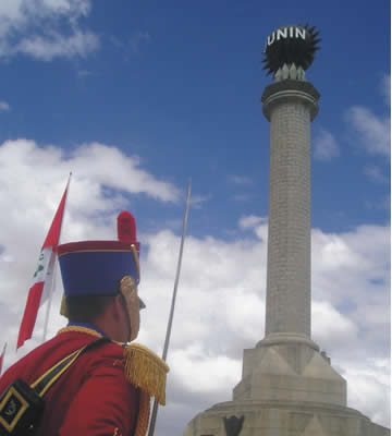 vista a la torre de junín